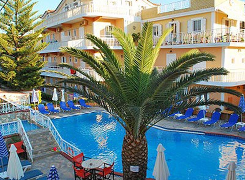 Planos Beach Apartment Hotel in Tsilivi, Zante Olympic Holidays
